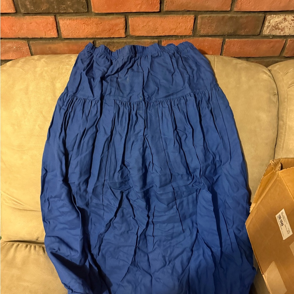 Elegant Blue Women's Skirt